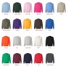 sweatshirt color chart - Astro Bot Stuff Store