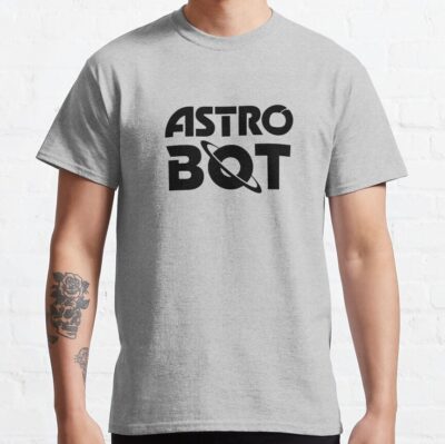 Astro Bot Black Logo T Shirt - Astro Bot Stuff Store