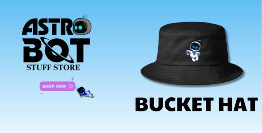 Astro Bot Stuff Bucket Hat - Astro Bot Stuff Store