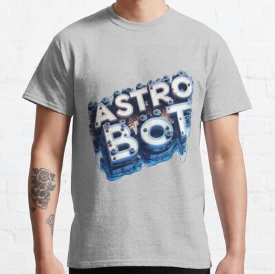 Astro Bot Text T Shirt - Astro Bot Stuff Store