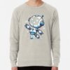 ssrcolightweight sweatshirtmensoatmeal heatherfrontsquare productx1000 bgf8f8f8 24 - Astro Bot Stuff Store