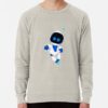 ssrcolightweight sweatshirtmensoatmeal heatherfrontsquare productx1000 bgf8f8f8 25 - Astro Bot Stuff Store